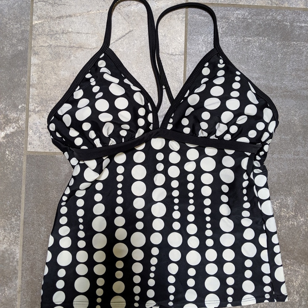 Athleta Polka Dot Tankini Top